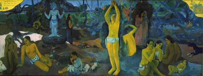 Paul Gauguin Where Do We Come From What Are We Where Are We Going Germany oil painting art